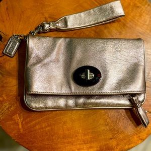 ✨Gold Coach Wristlet✨